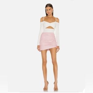 LAMARQUE X REVOLVE Aricia Skirt
Mini Orchid Pink Pastel Leather